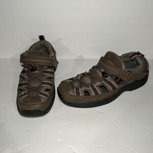 Orthofeet 573 Clearwater BioFit Hook/Loop Diabetic Water Shoes Size 11.5 2E Wide